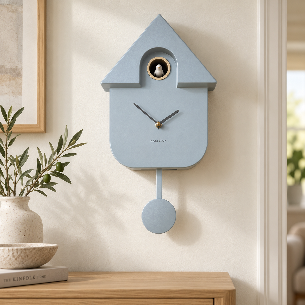 Cuckoo Clock Soft Blue