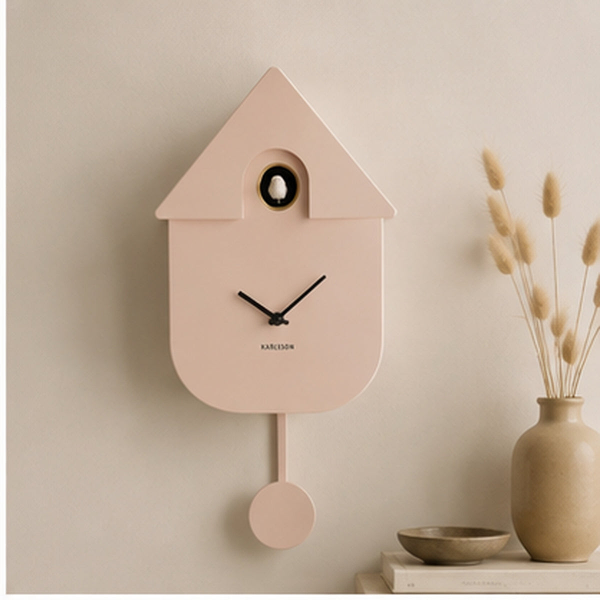 Cuckoo Clock Soft Pink