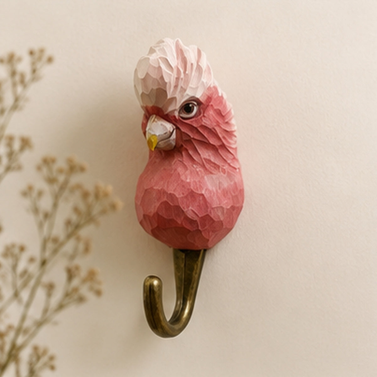 Cockatoo Animal Wall Hook