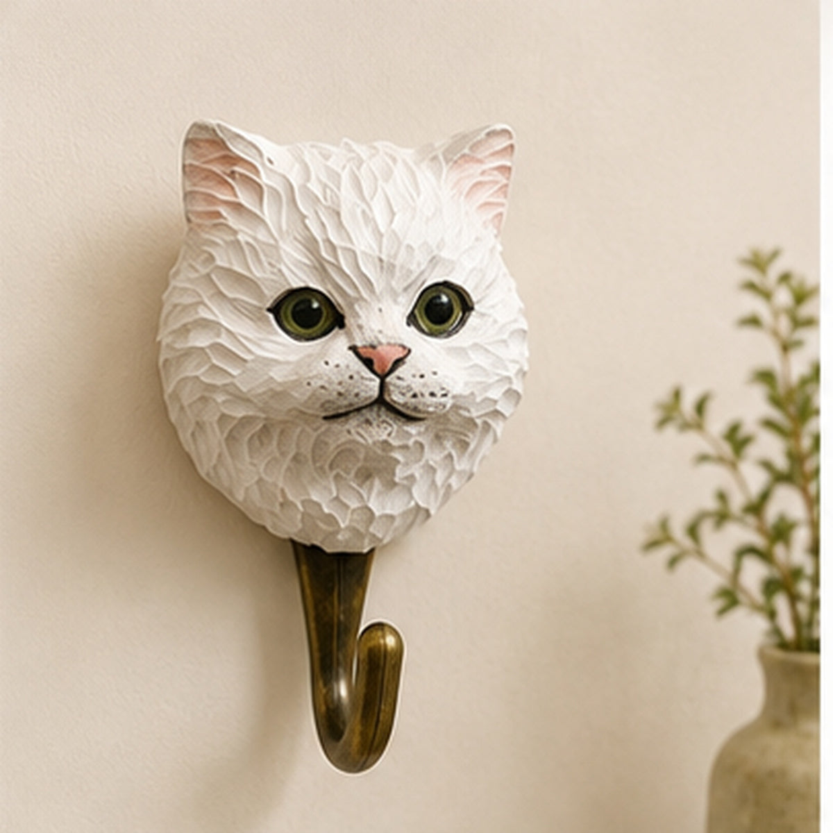 Cat Animal Wall Hook