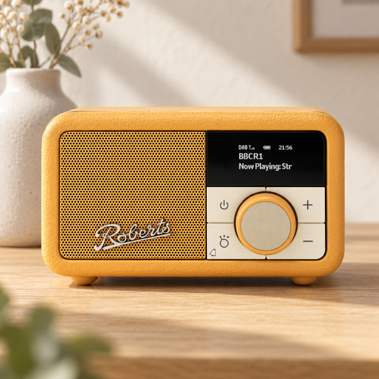 Roberts Radio Revival Petite 2 Yellow