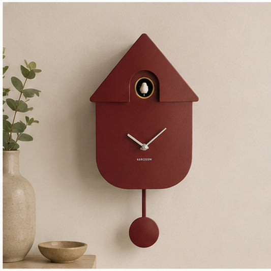 Cuckoo Clock Ochre Red