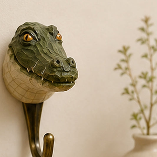Crocodile Animal Wall Hook