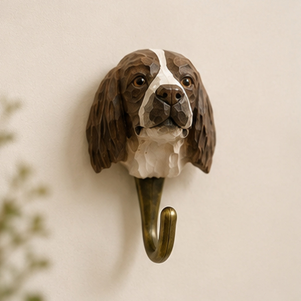 Spaniel Dog Animal Wall Hook