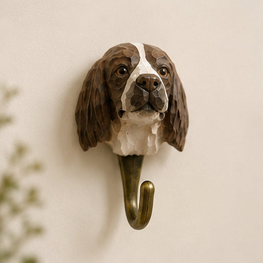 Spaniel Dog Animal Wall Hook