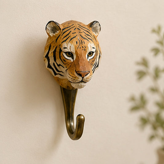 Tiger Animal Wall Hook